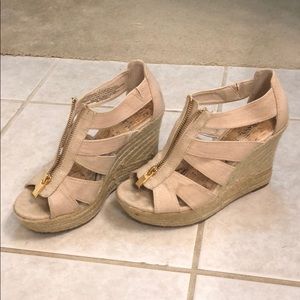 Tan Wedges
